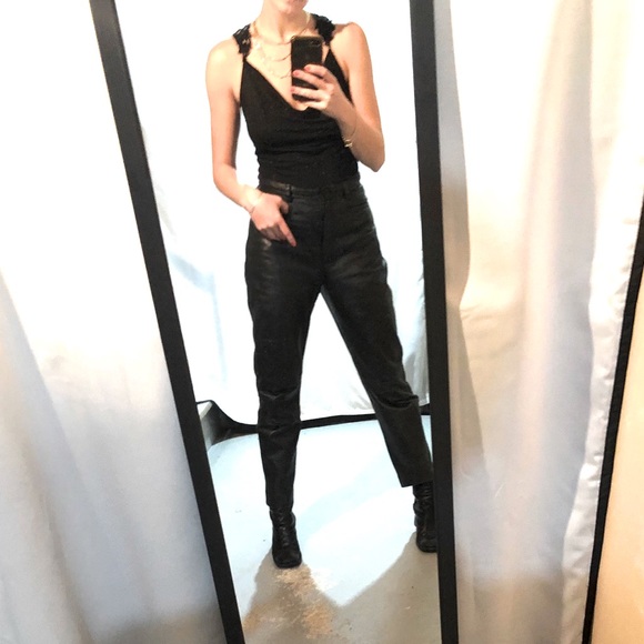 Black Tank with Lace Racer Back - Picture 12 of 12